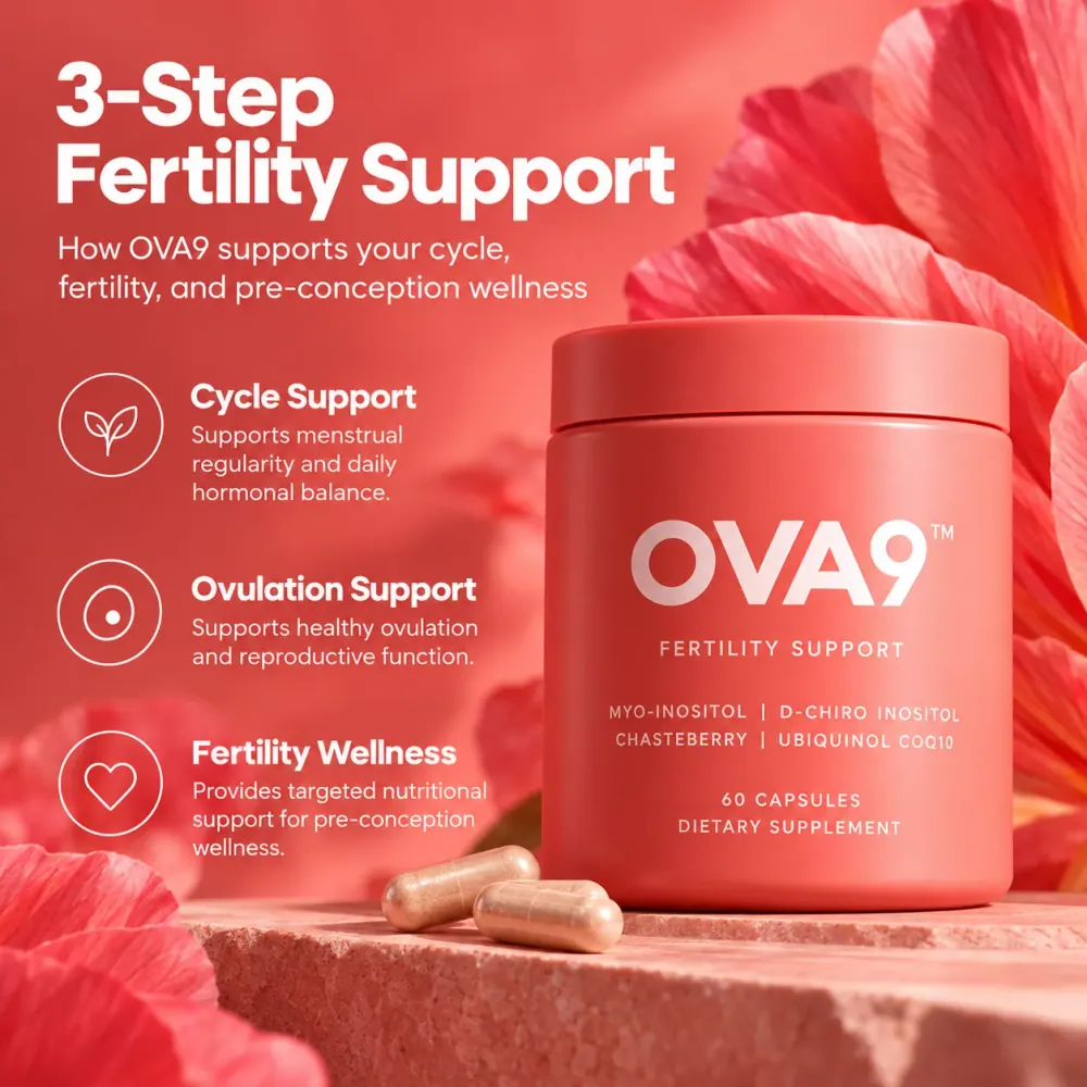 Cycle, ovulation, and fertility wellness support